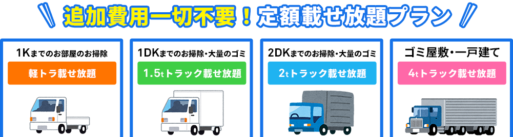 truck plan トラック積み放題定額プラン