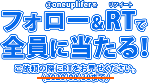rt campaign 期間延長!フォロー&RTで全員に当たる!